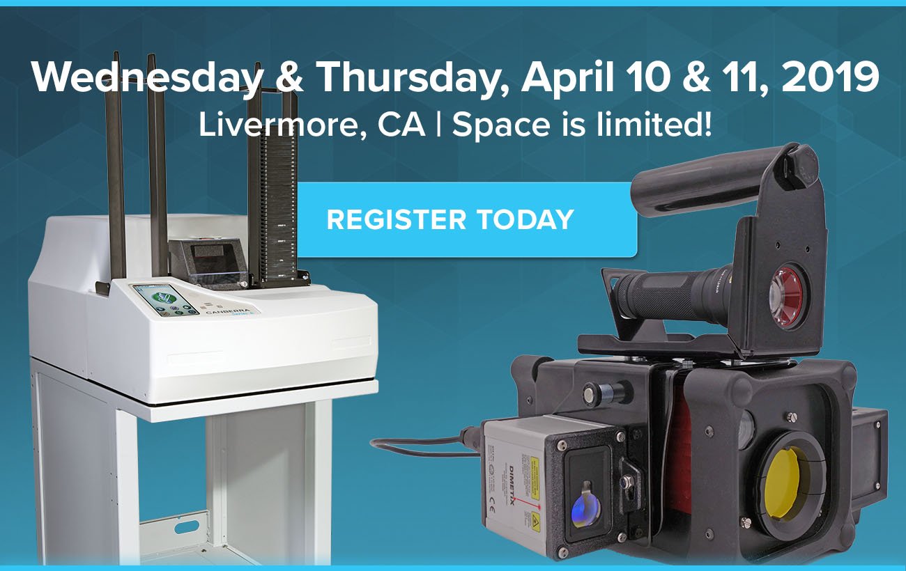 Wednesday & Thursday, April 10 & 11, 2019 | Livermore, CA | Space is limited. Register today!